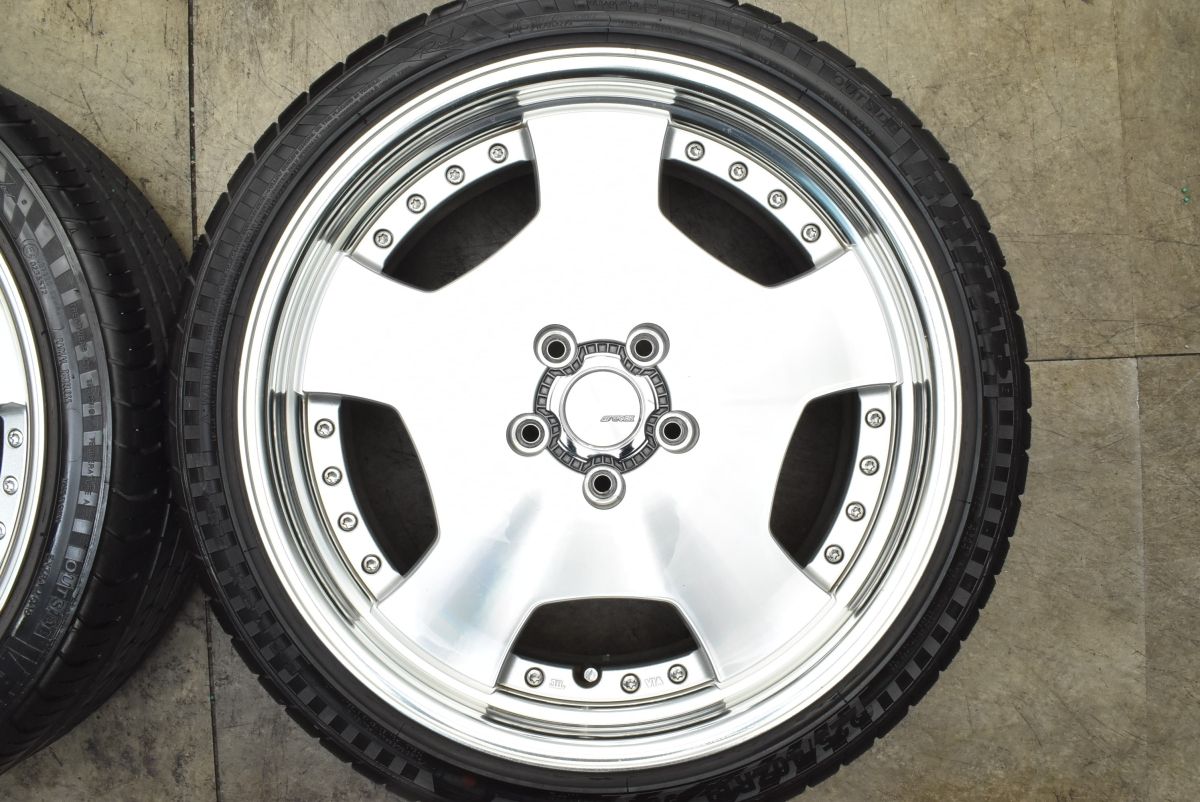 2025年製 バリ溝 WORK ランベック LD1 19in 8J 50 PCD114.3 レーダー Dimax R8 225|40R19 ノアヴォクシー ステップワゴン プレマシー FFCRYSTALESIA_COM