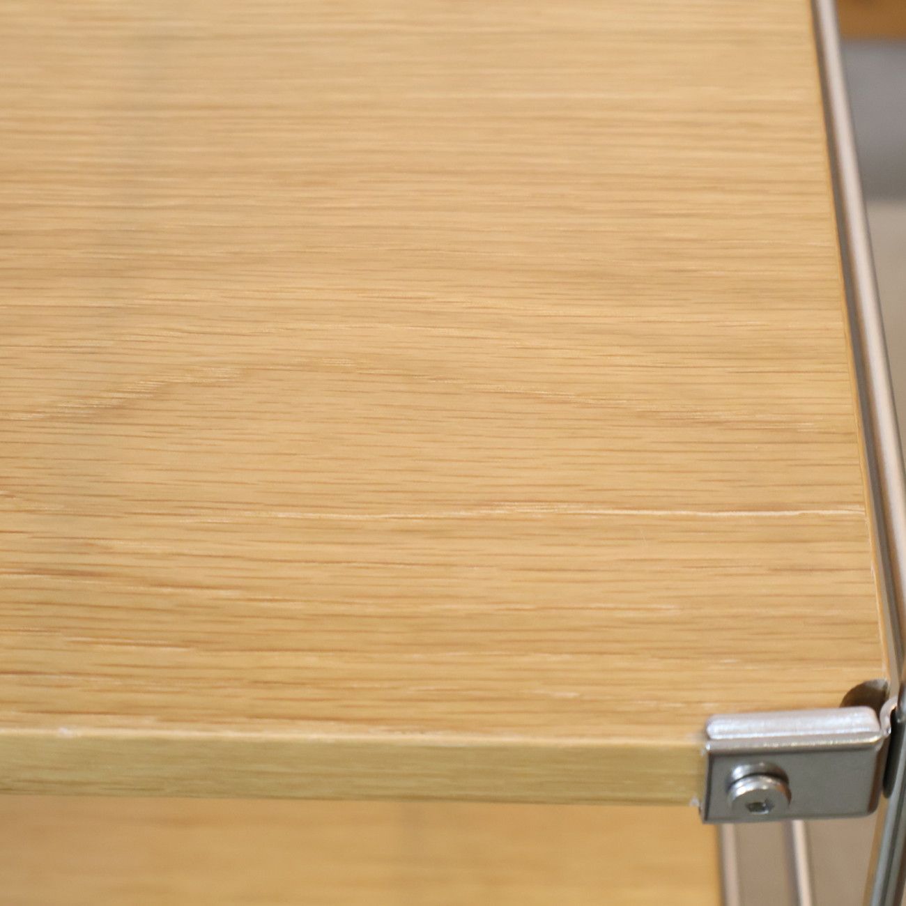 無印 MUJI オーク材 ステンレスユニットシェルフ シンプル 収納棚 オープンラック ナチュラル インダストリアル カジュアル MARWIL-DEMENAGEMENTS_CH