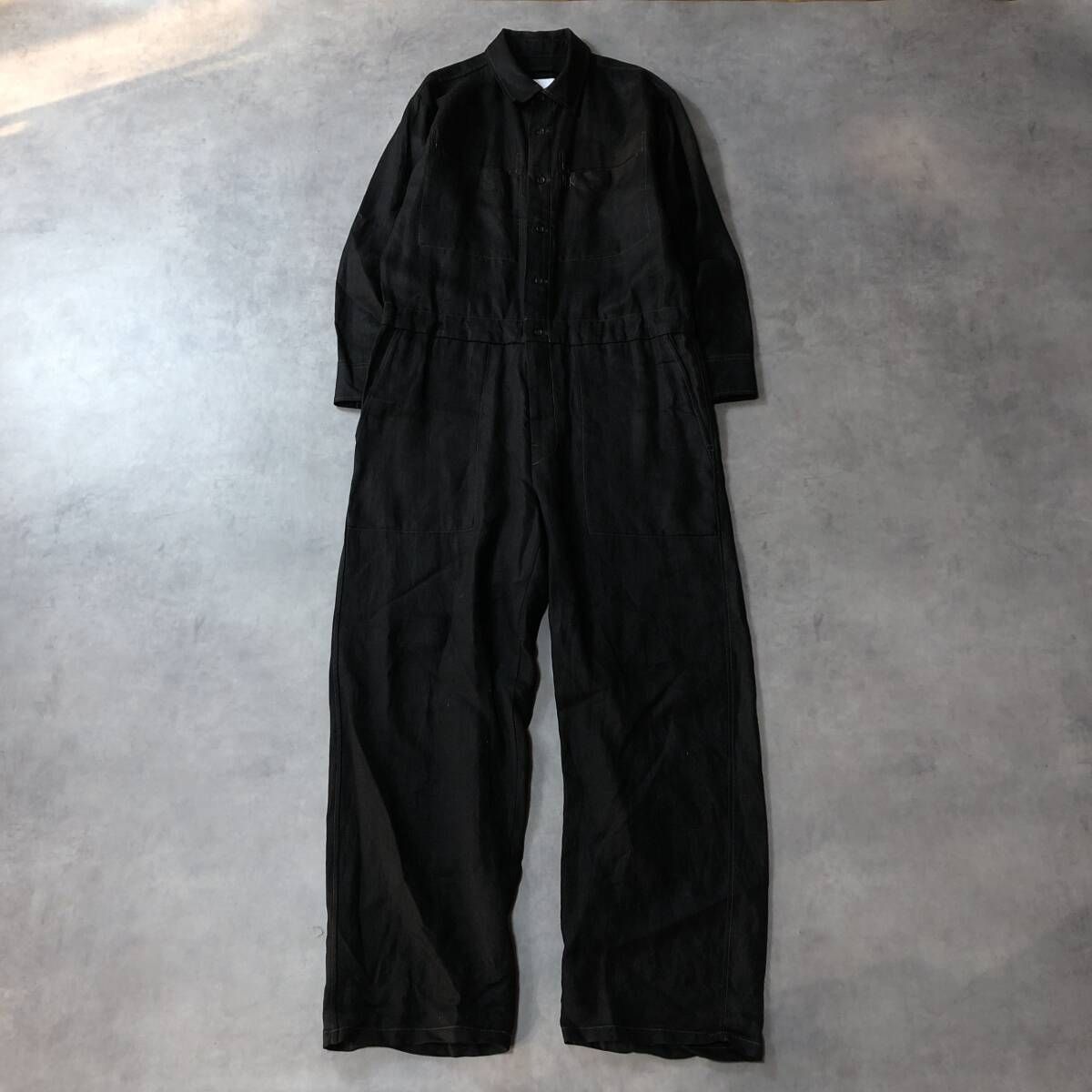 GQ3925◇ilk ADAM ET ROPE : オールインワン◇42◇黒 イルク