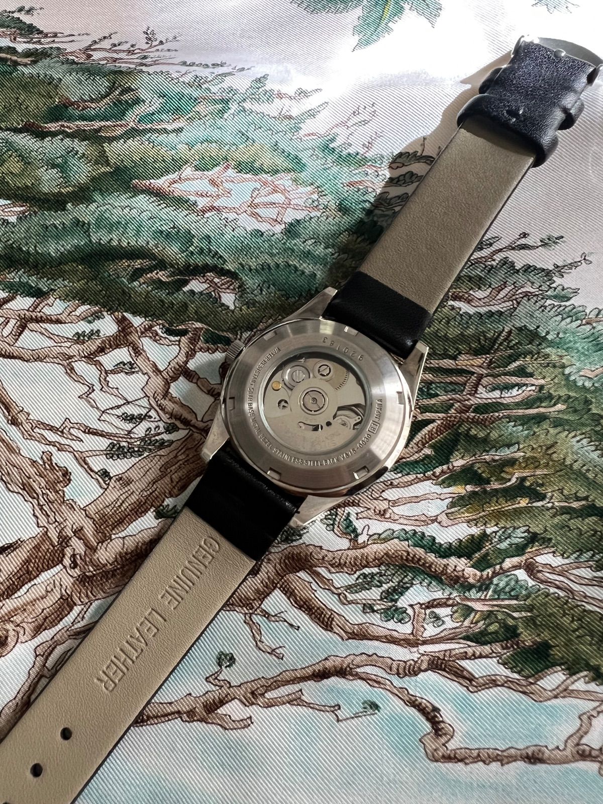セイコー SEIKO☆アルファ☆自動巻き 裏スケルトン☆稼働品 Y675-0030 