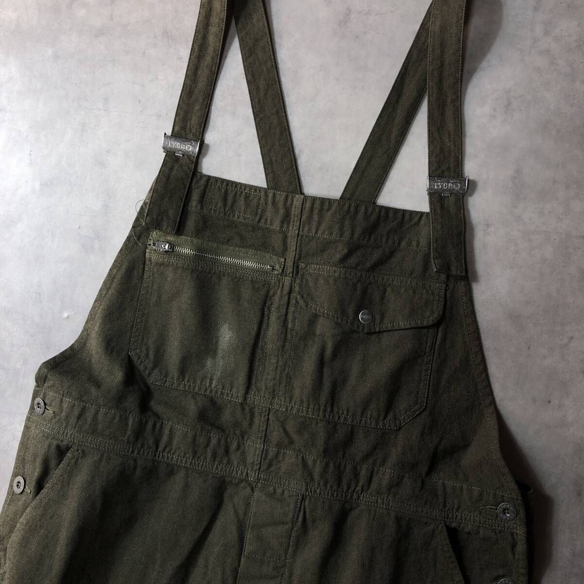 ナイジェルケーボン LYBRO オーバーオール※ダメージあり NIGEL CABOURN（ナイジェルケーボン） オーバーオール LYBRO ライブロ