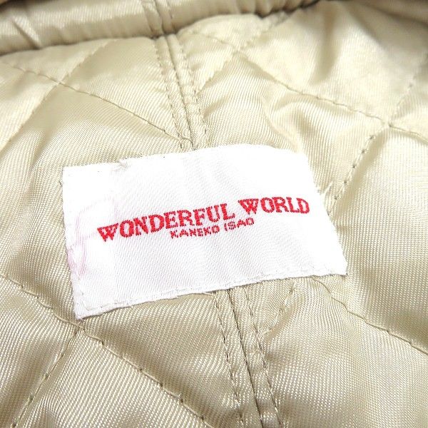 wu ワンダフルワールド WONDERFUL WORLD カネコイサオ ロング コート