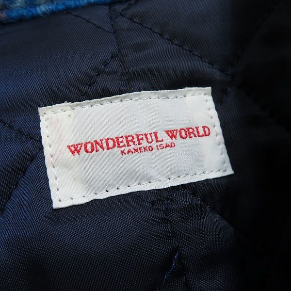 wu ワンダフルワールド WONDERFUL WORLD カネコイサオ ロング コート