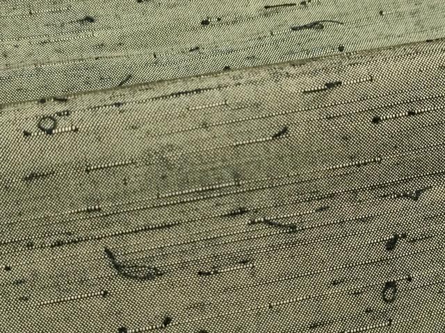  上 男性 髭紬 髭紬羽織セット 単衣 着物 鶸茶色 羽織 黄海松茶色 s 5 着物セット 着物 浴衣