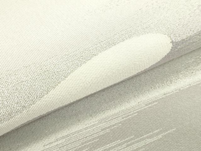 平和屋本店■極上　西陣　小川英謹製　爪掻き本綴れ　八寸名古屋帯　霞文　金銀糸　逸品　CZAA4378s5 平和屋本店□極上 西陣 小川英謹製 爪掻き本綴れ 八寸名古屋帯 霞文 金