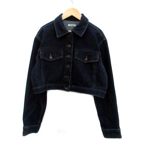 スライ SLY JEANS デニムジャケット Gジャン ジージャン クロップド丈