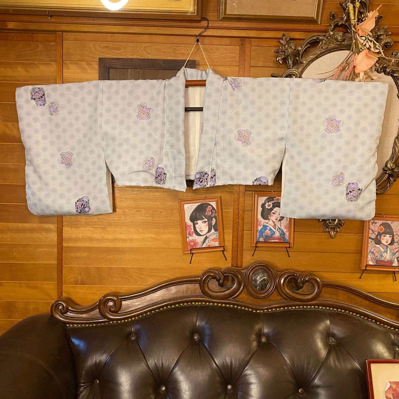 淡藤色×和模様 O-84