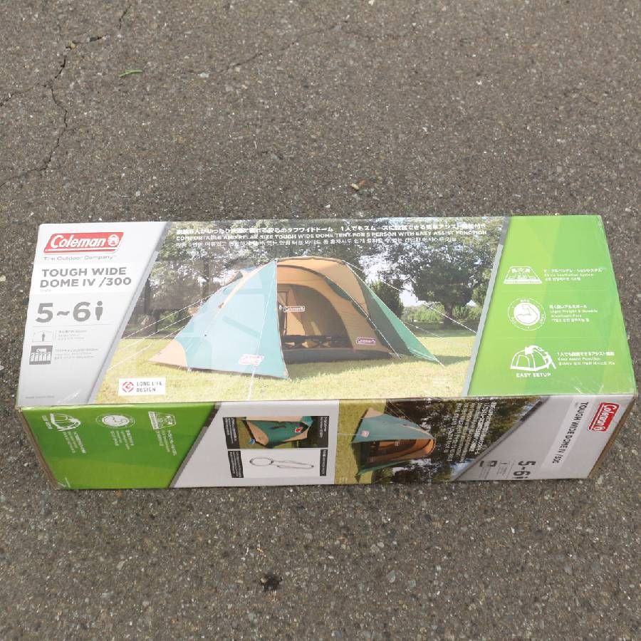 Coleman コールマン テント タフワイドドームIV 300 5~6人用 家族5人がゆったり快適に寝られる 1人でもスムーズに設営できる 291f01