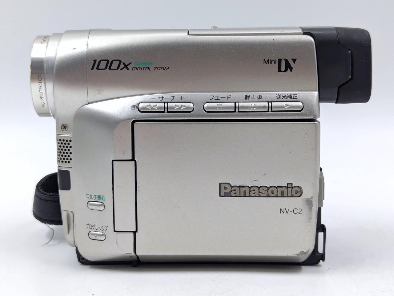 miniDVのダビングに！Panasonic ビデオカメラ NV-C2 02 7日間保証付き