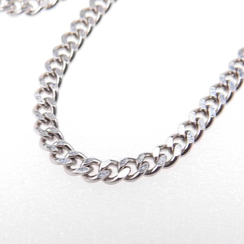 Pt850 プラチナ 喜平ネックレス 2.1mm幅 50cm 10.2g 検定印付き メンズ レディース ️AAランク