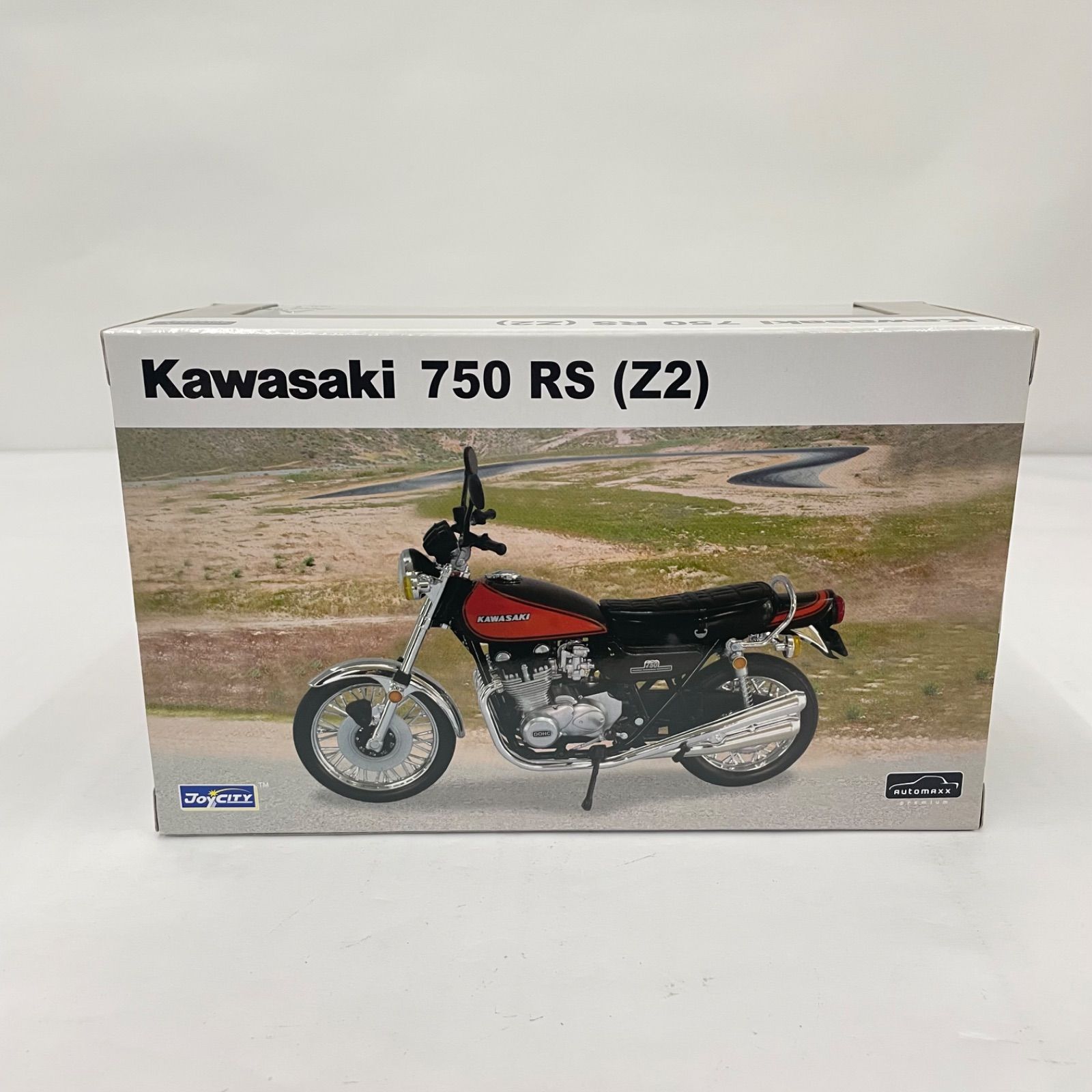 瀬戸店】未開封 アオシマ 1/12 完成品バイクシリーズ Kawasaki 750RS