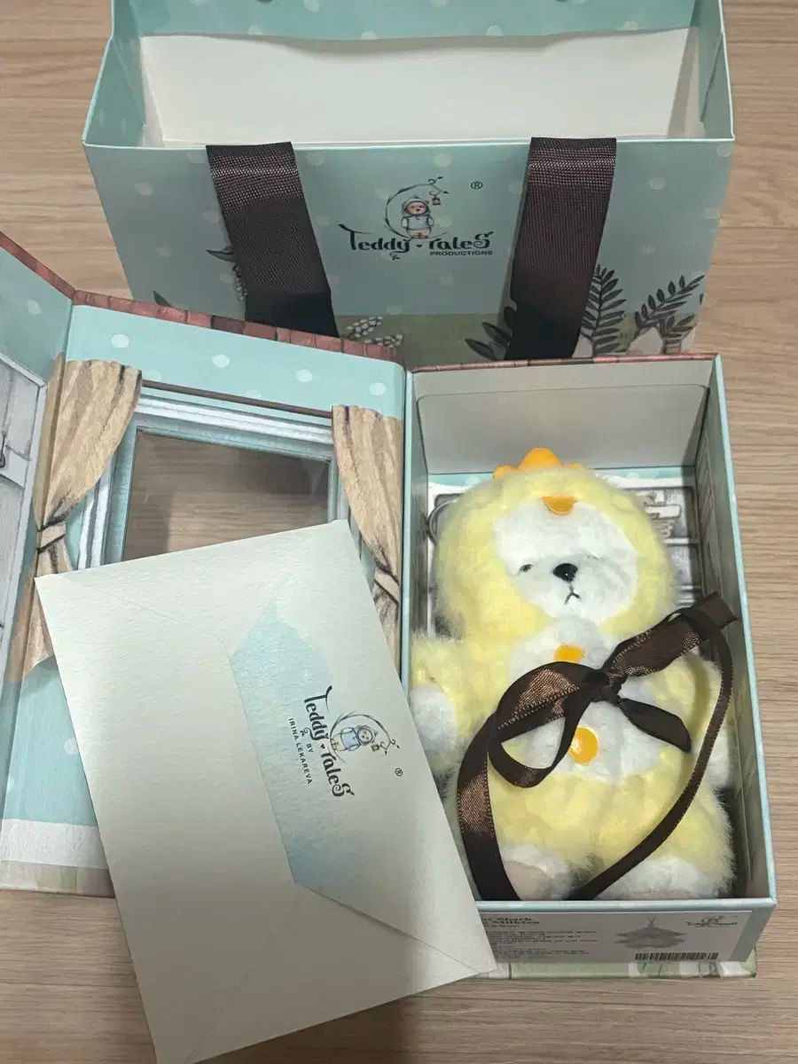 テディディテールズ レナベアひよこキーホルダー