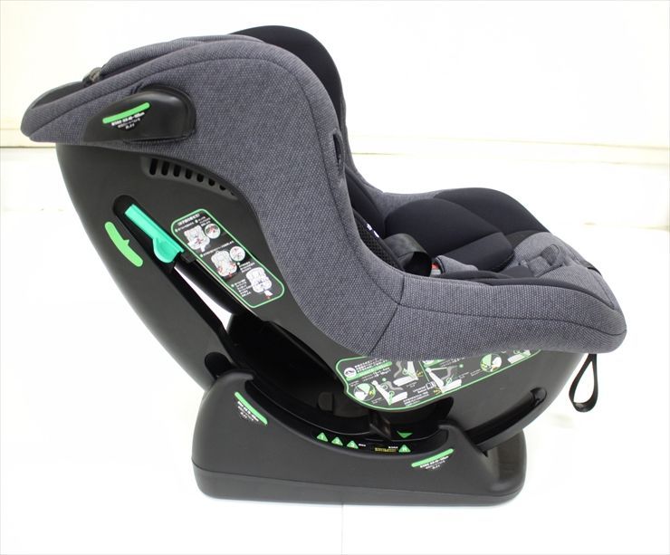 Smart Angel レジェプラスネクスト RM-2101 ブラック 超軽量チャイルドシート シートベルト固定 新生児OK クリーニング済み C526002t