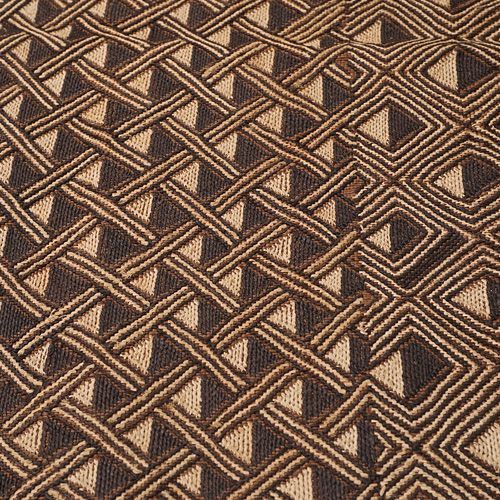 アフリカ コンゴ ショワ族 クバ布 ラフィア布 No 3 アフリカンテキスタイル アフリカ雑貨 アフリカンアート ンチャク マフェル