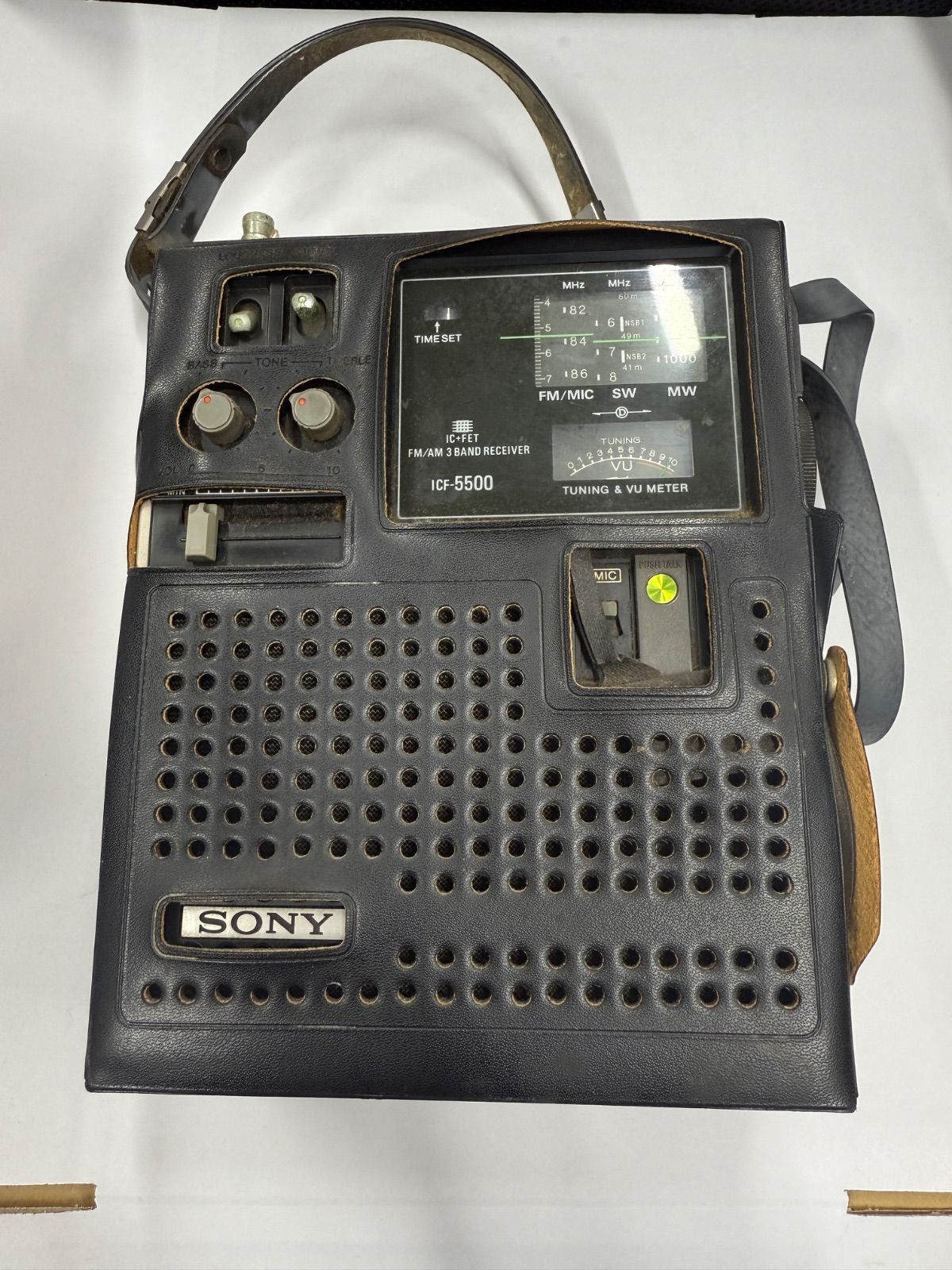 け*0様 SONY ソニー　ICF-5500 BCLラジオ　スカイセンサー　昭和 a1 昭和レトロ SONY ソニー BCLラジオ スカイセンサー ICF-5500 FM AM