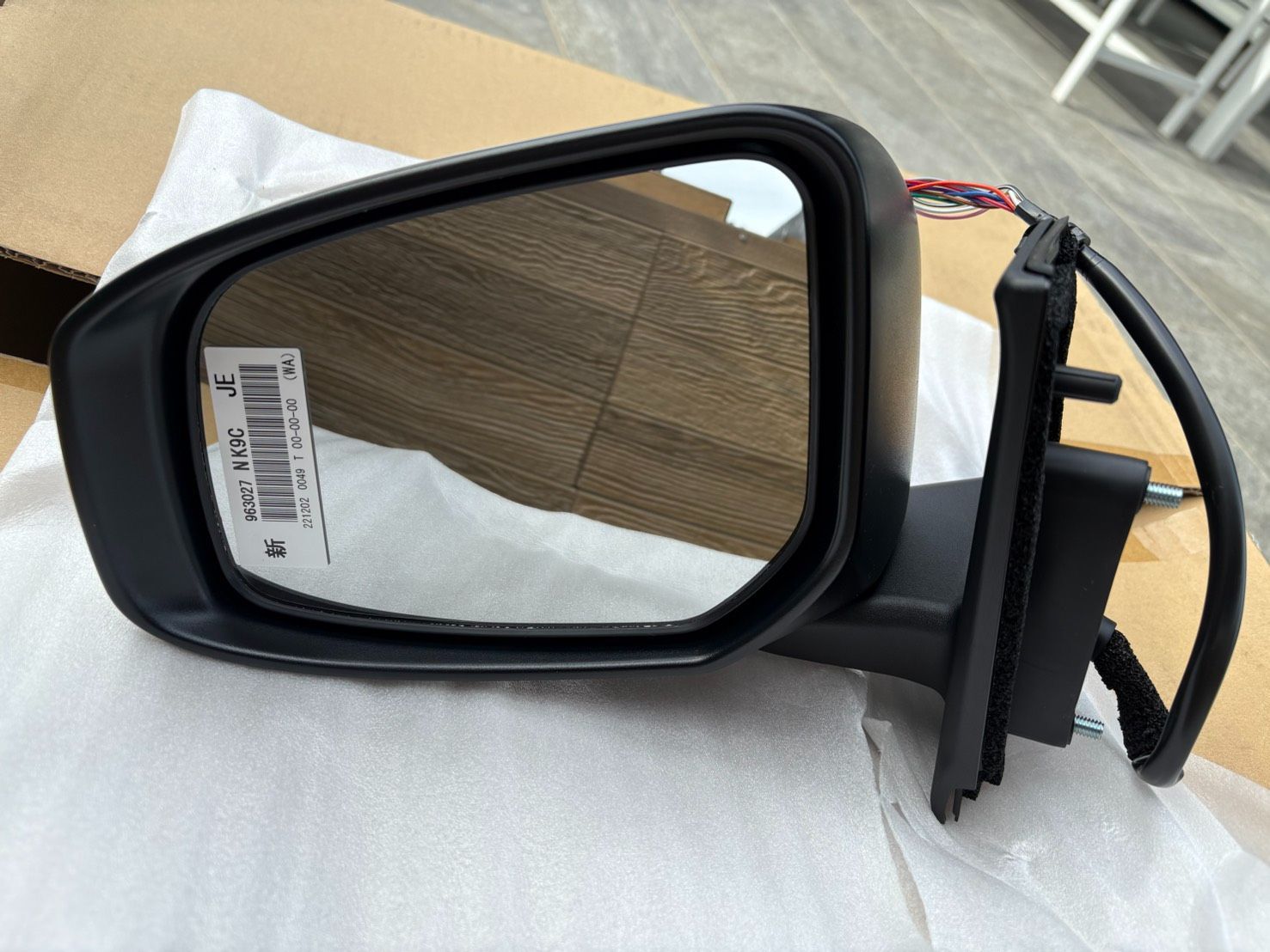 日産 ルークス|ハイウェイスター 純正 左ドアミラー カメラ付き 96302-7NK9C