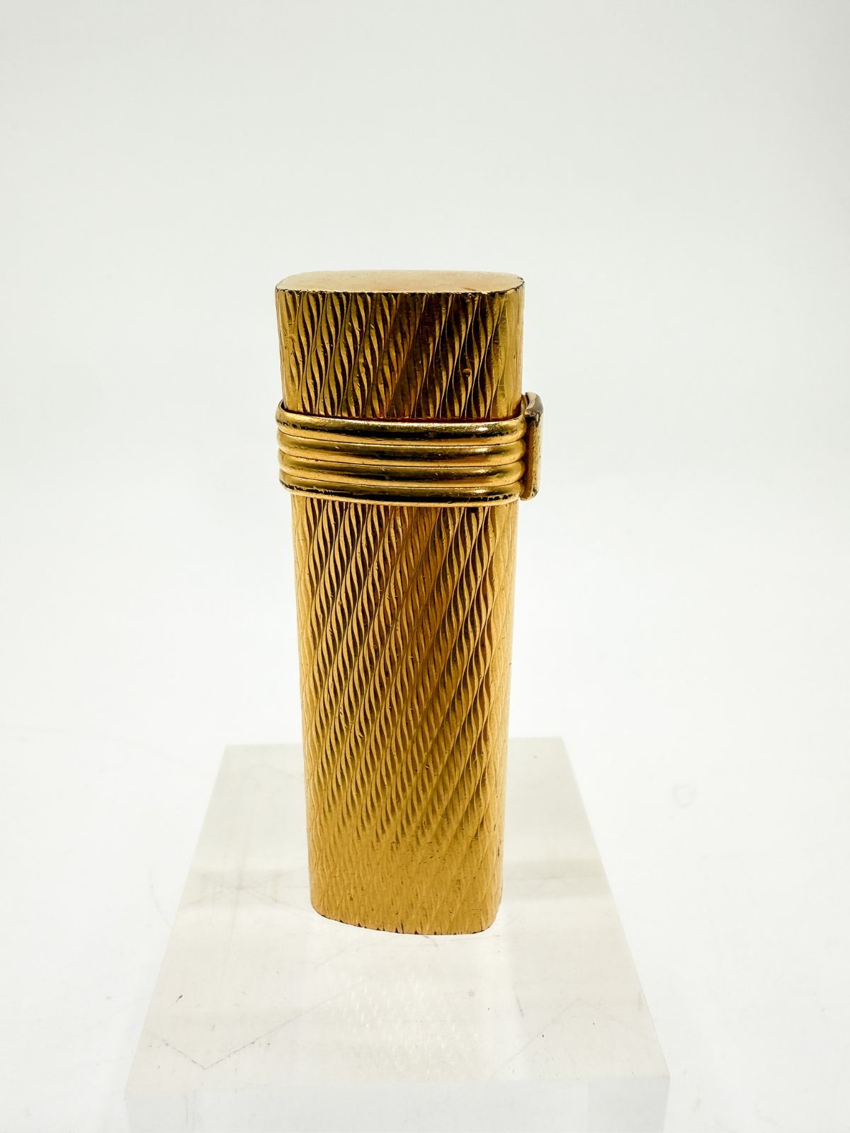 クリスチャンディオール ガスライター スイス製 金色 動作未