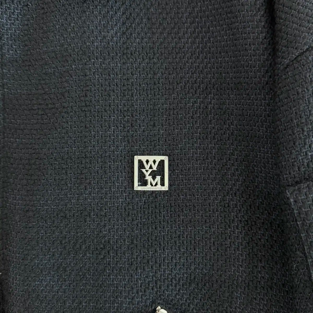 46 ウーヨンミ ネイビー ツイード ma-1 KANDAIZUMI_COM