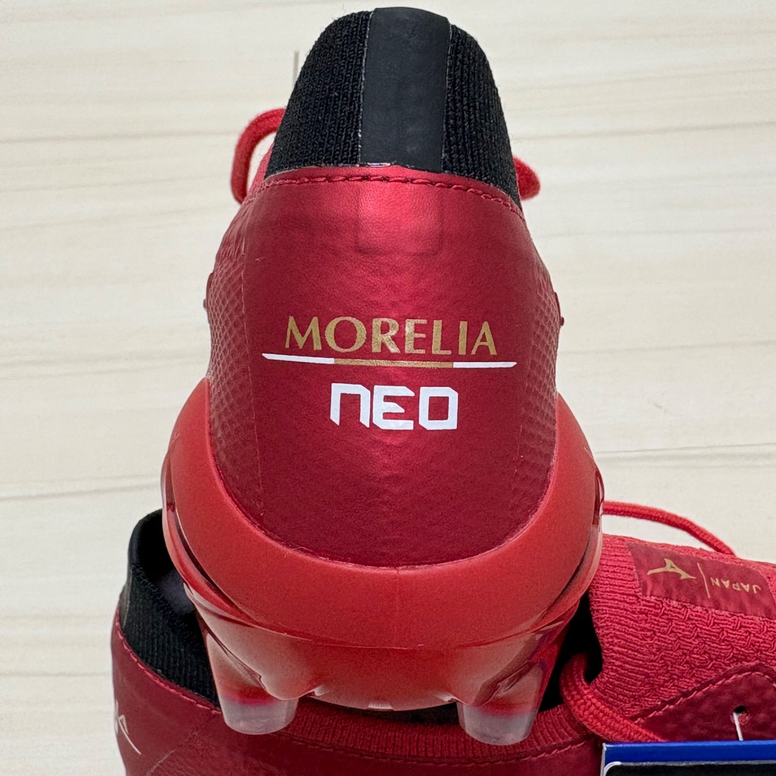 MIZUNO ミズノ モレリアネオ4β JAPAN ジャパン ルビーレッドパック