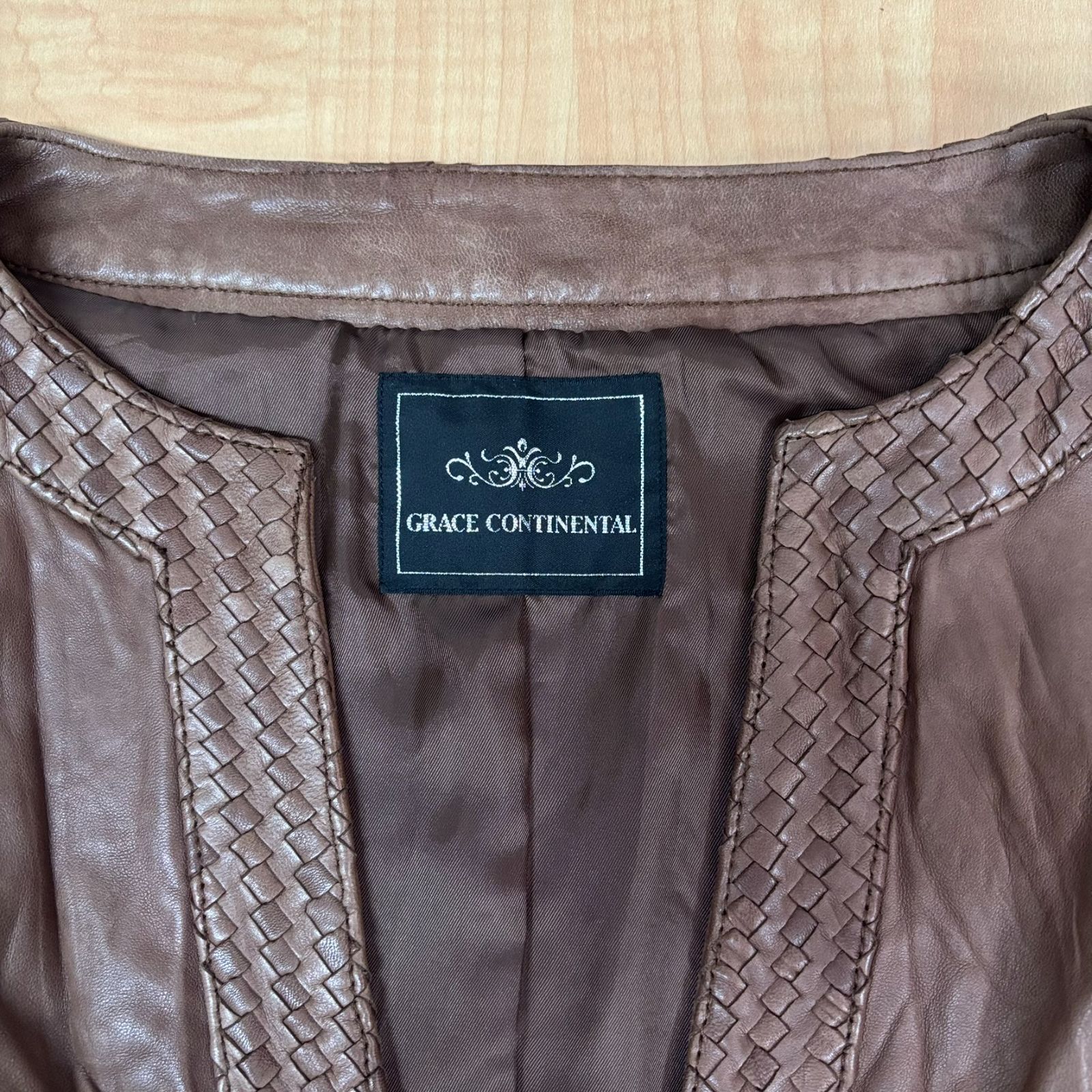 グレースコンチネンタル 本革ジャケット GULLKHAN_COM