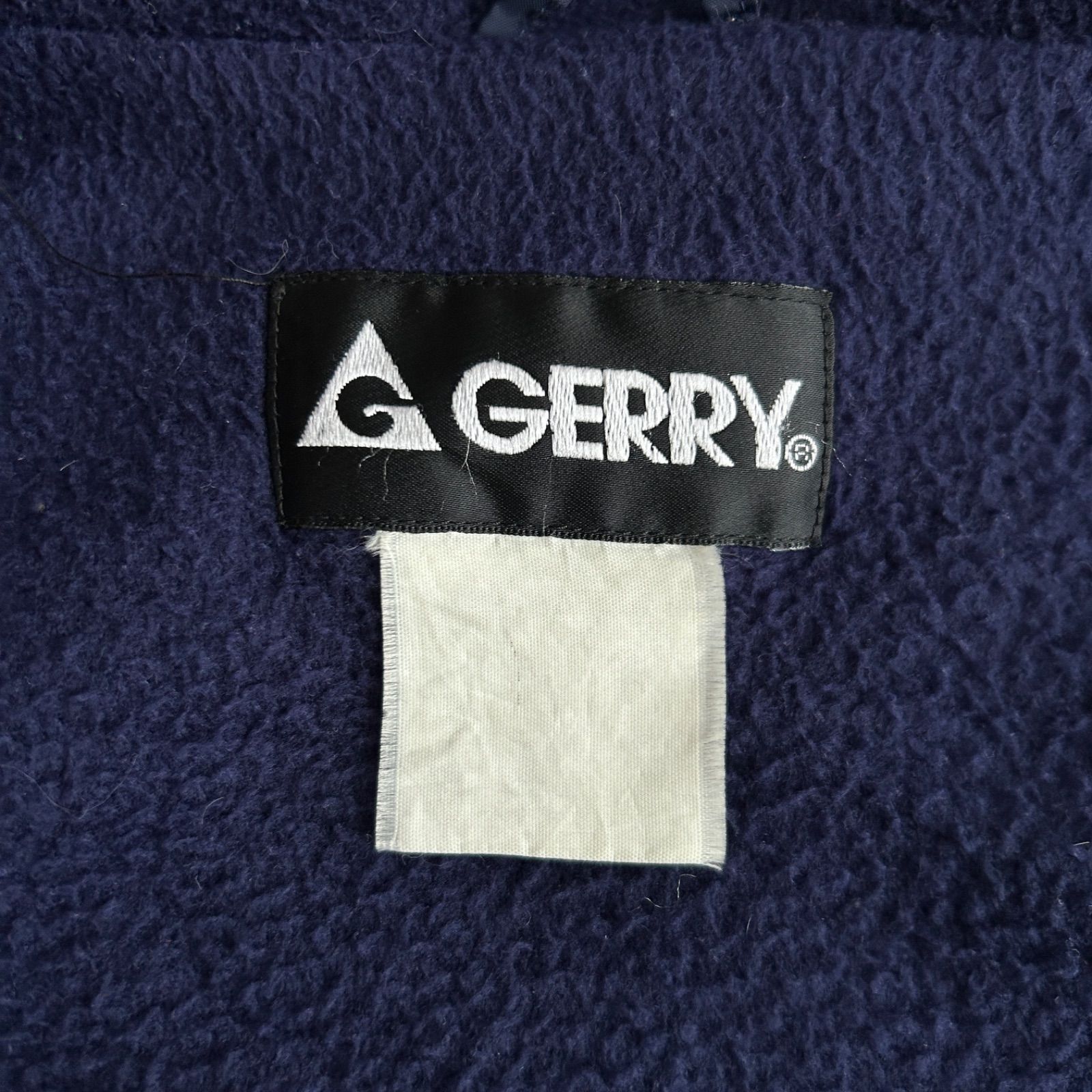 80s〜90s/GERRY/シェルドジャケット/ナイロンブルゾン/裏フリース/ロゴ 