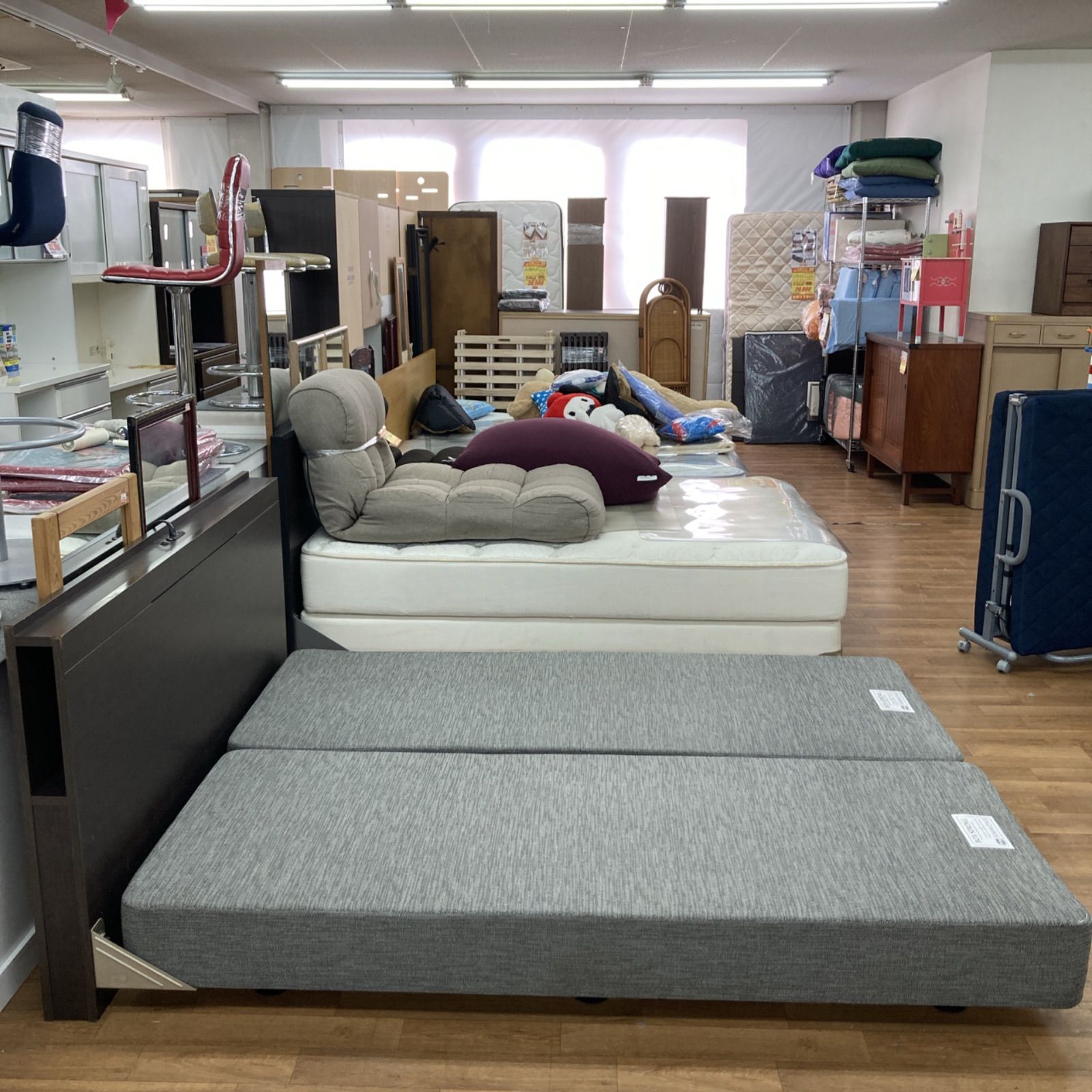 名古屋市近郊送料設置無料 S024 SIMMONS シモンズ BOXSPRING クイーンサイズ 幅160.5cm