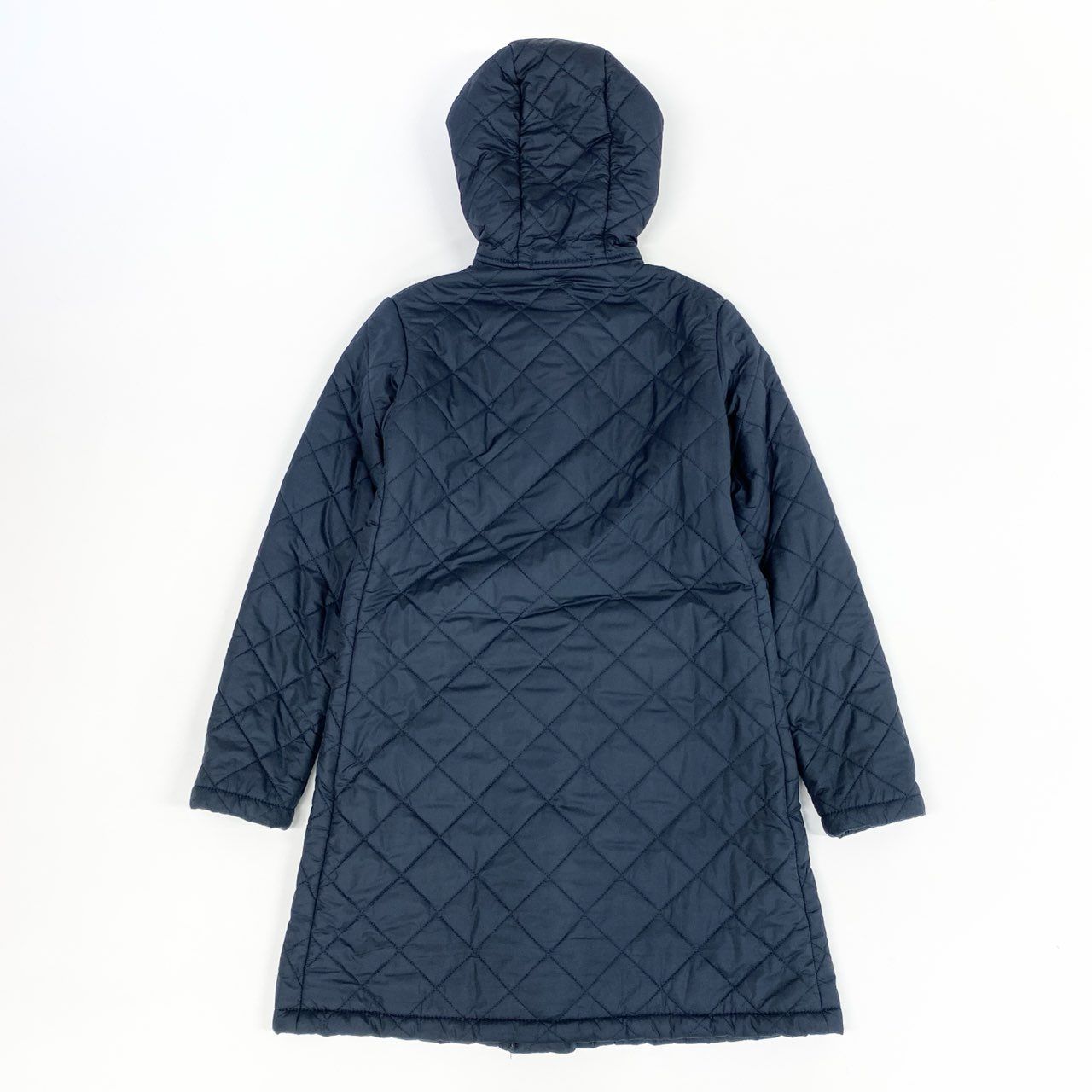 41j29 MACKINTOSH マッキントッシュ キルティングコート 内側ボア アウター 36サイズ ネイビー レディースu02t