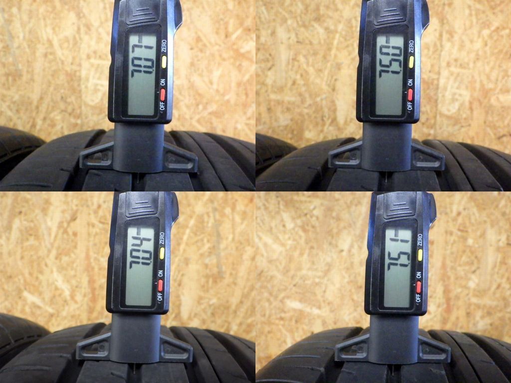 K364 送料無料◆2025年製造 約8.5部山◆YOKOHAMA BluEarth-XT AE61◆205|55R17◆4本