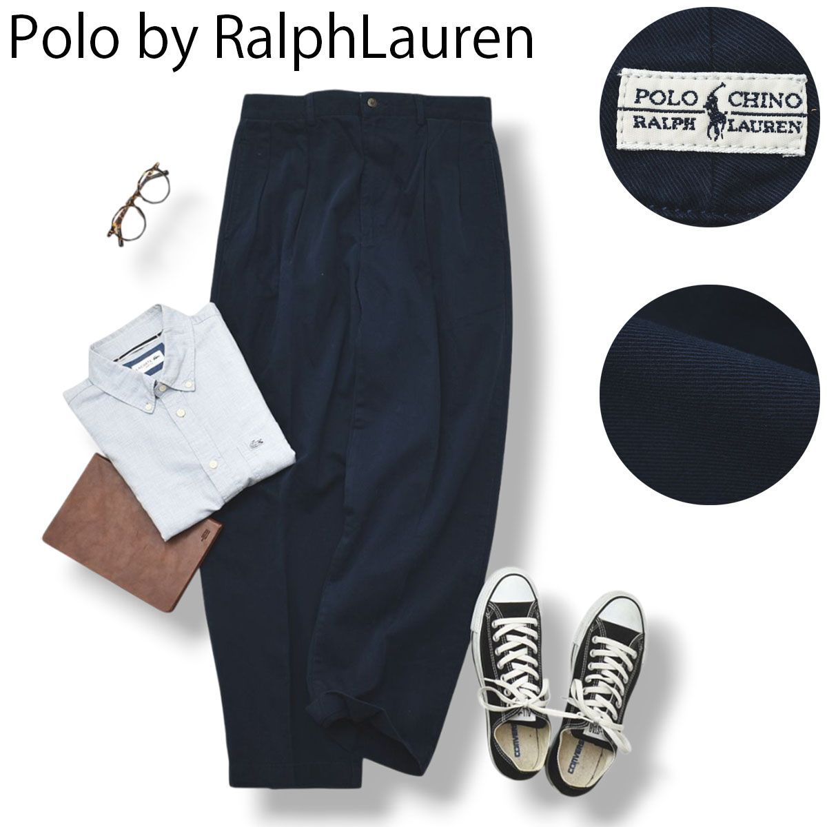PoloByRalphLaurenANDREWラルフローレンチノトラウザーズ 人気】 Polo by RalphLauren ラルフローレン ANDREW PANT ツータック
