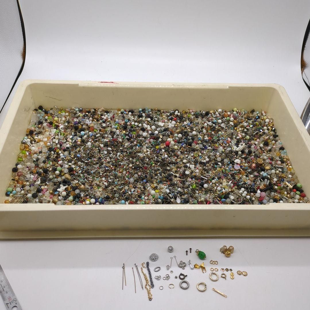 お買得品 1.3k チェコビーズ パーツ 素材 金具 真鍮 日本製 1965年頃