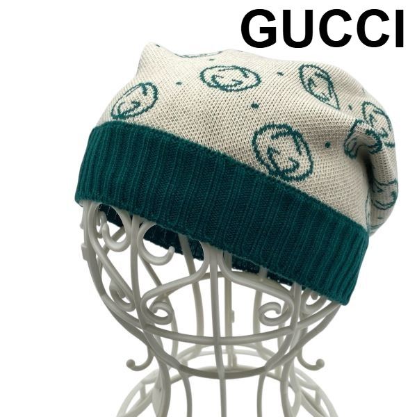 GUCCI GGパターン ニット帽 Mサイズ GUCCI GGパターン ニット帽 Mサイズ 楽天市場】【未使用品】【アパレル