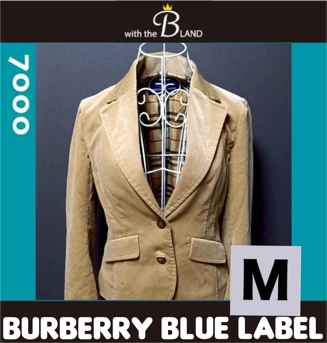 美品✨ BURBERRY BLUELABEL金ボタン ノバチェック ジャケット BURBERRY BLUE LABEL ブレザー ジャケット 金ボタン 裏地ノバチェック