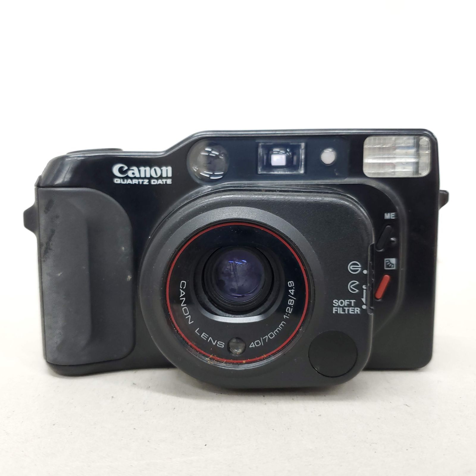 動作 済 Canon Autoboy TELE QUARTZ DATE F1029-18v