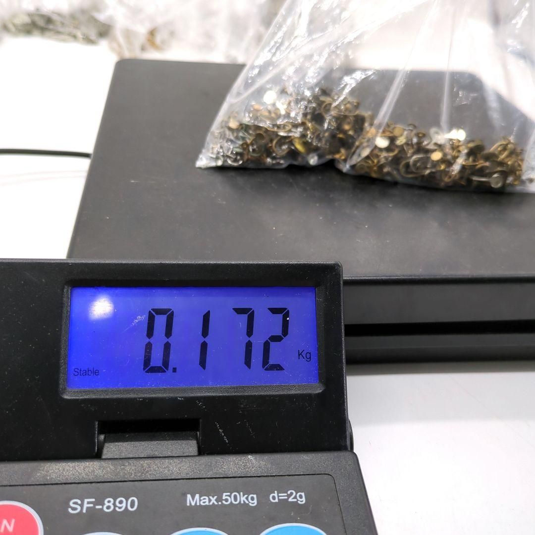 品 真鍮製 フック式 イヤリング パーツ 昭和30年代 他