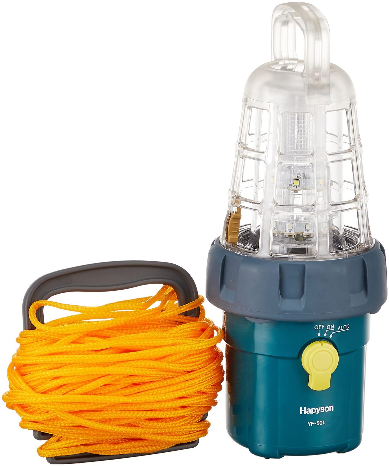 乾電池式高輝度LED水中集魚灯 ハピソン Hapyson YF-501