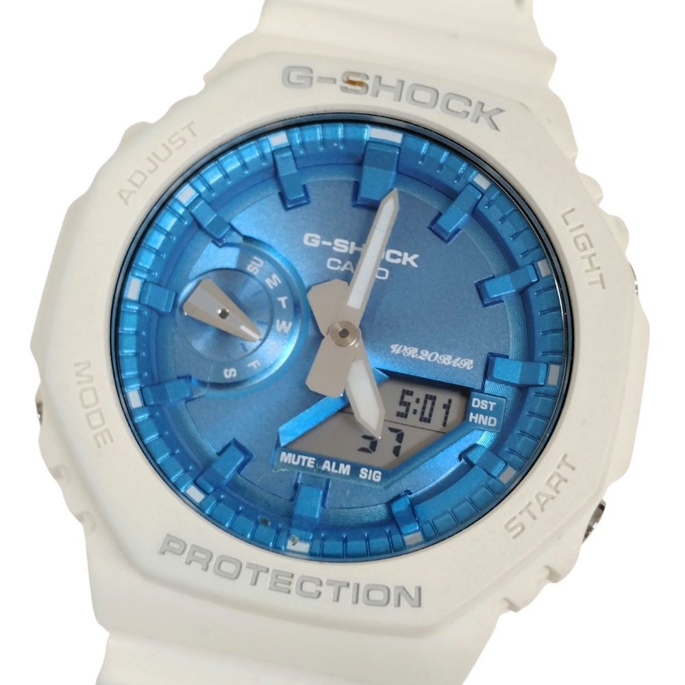 CASIO カシオ GA-2100WS Gショック 腕時計 ホワイト C344