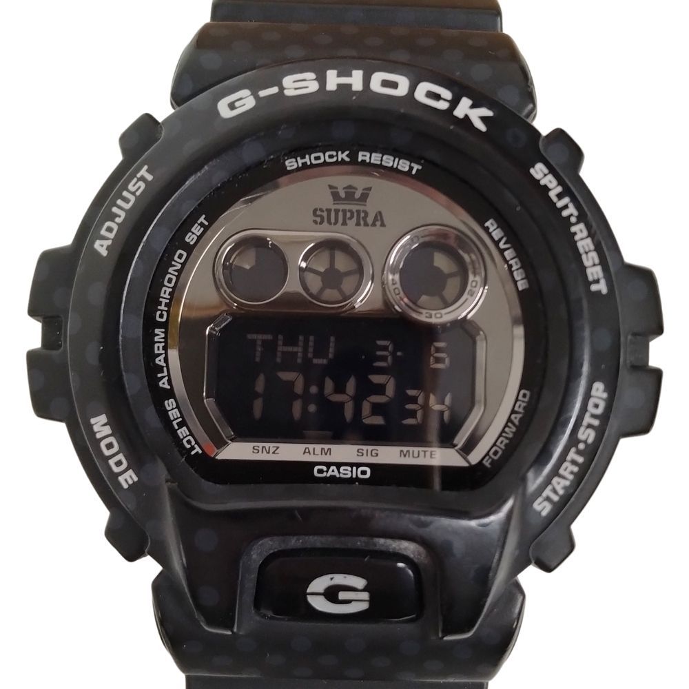 CASIO カシオ GD X 6900 SP SUPRE スープラ コラボ Gショック 腕時計 ブラック C 355