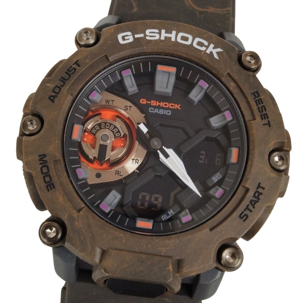 CASIO カシオ GA-2200MFR CARBON CORE GUARD Gショック 腕時計 ブラウン正規品 | C360