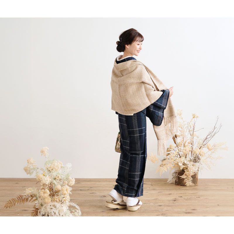 通年 着物ショール