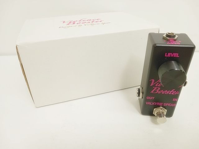 楽器周辺 Valkyrie Spear ヴァルキリースピアー Violence Booster ブースター 増幅系 エフェクター 音出し 済み M-5951