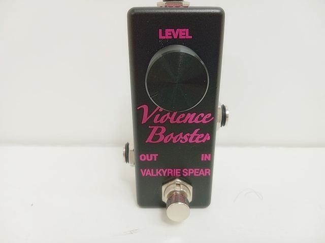 楽器周辺 Valkyrie Spear ヴァルキリースピアー Violence Booster ブースター 増幅系 エフェクター 音出し 済み M-5951