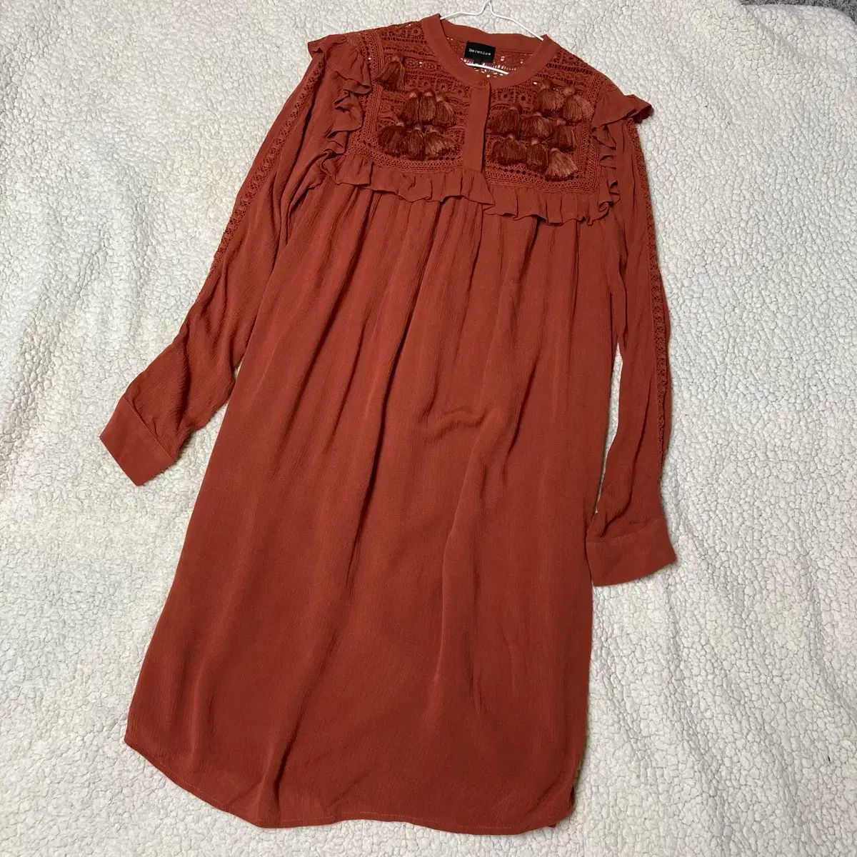 BERENICE タッセル ボヘミアン ONE PIECE