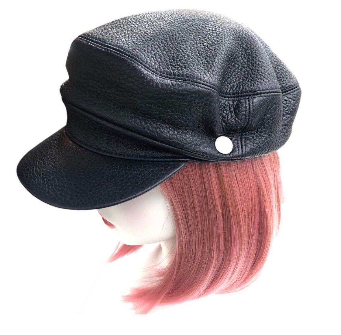 レザー ブラック