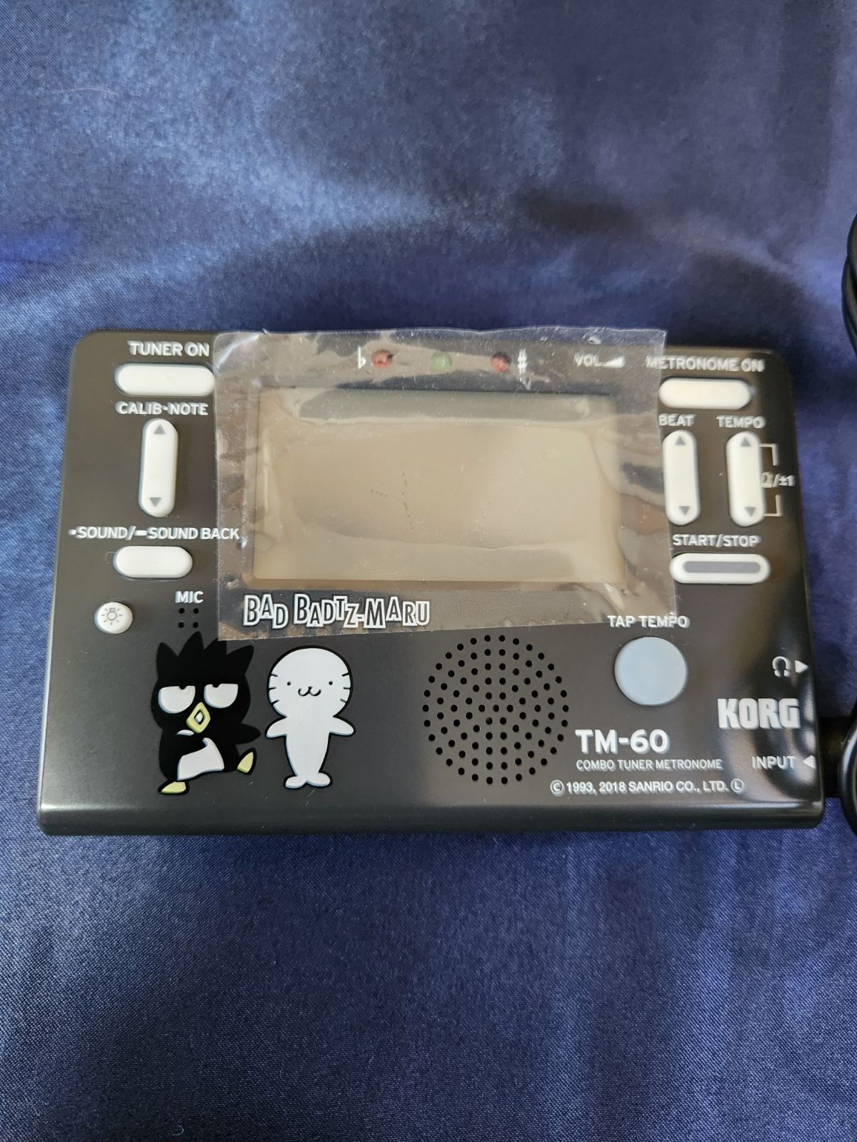 コルグ メトロノーム チューナー バッドばつ丸 TM 60