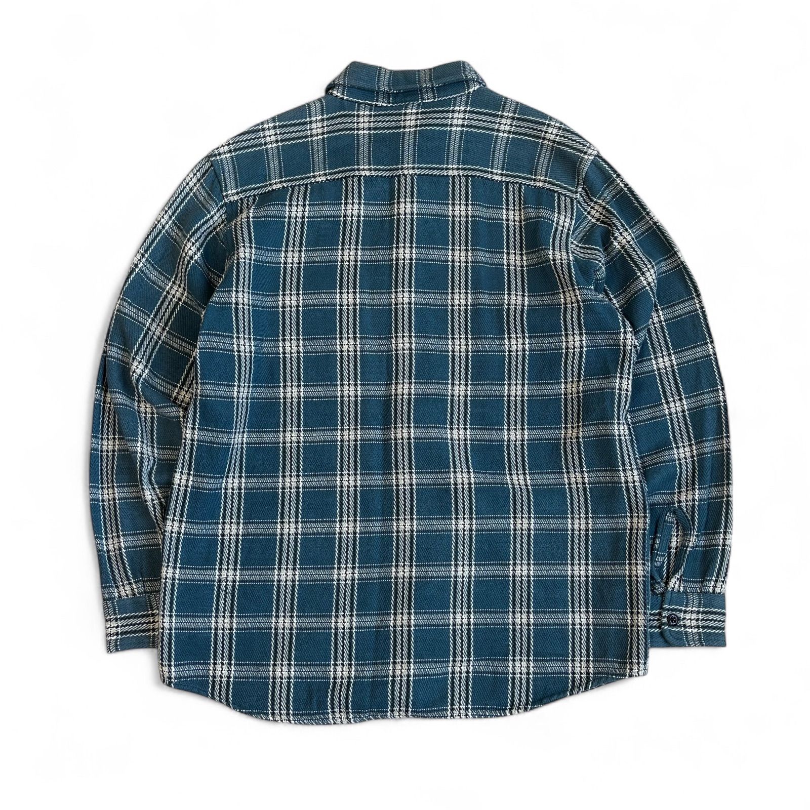 00's OLD STUSSY Check Pattern Shirt - メルカリ