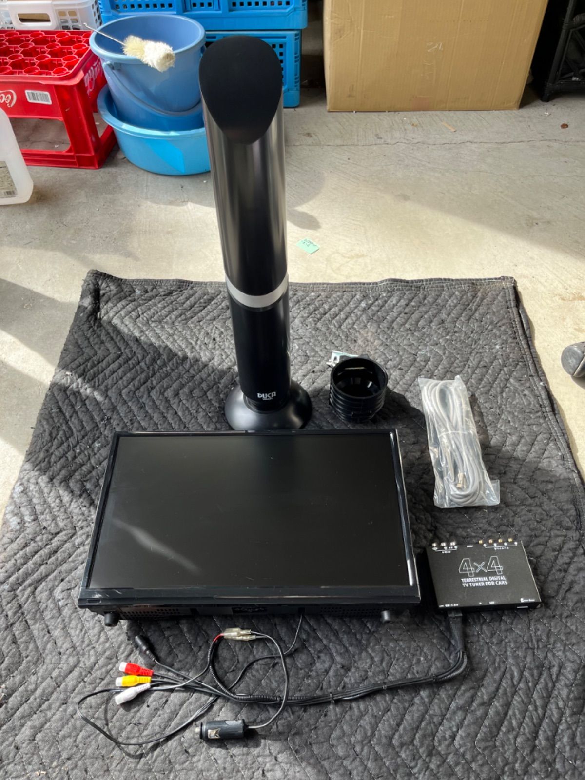 キャンプ モニター 地デジアンテナ