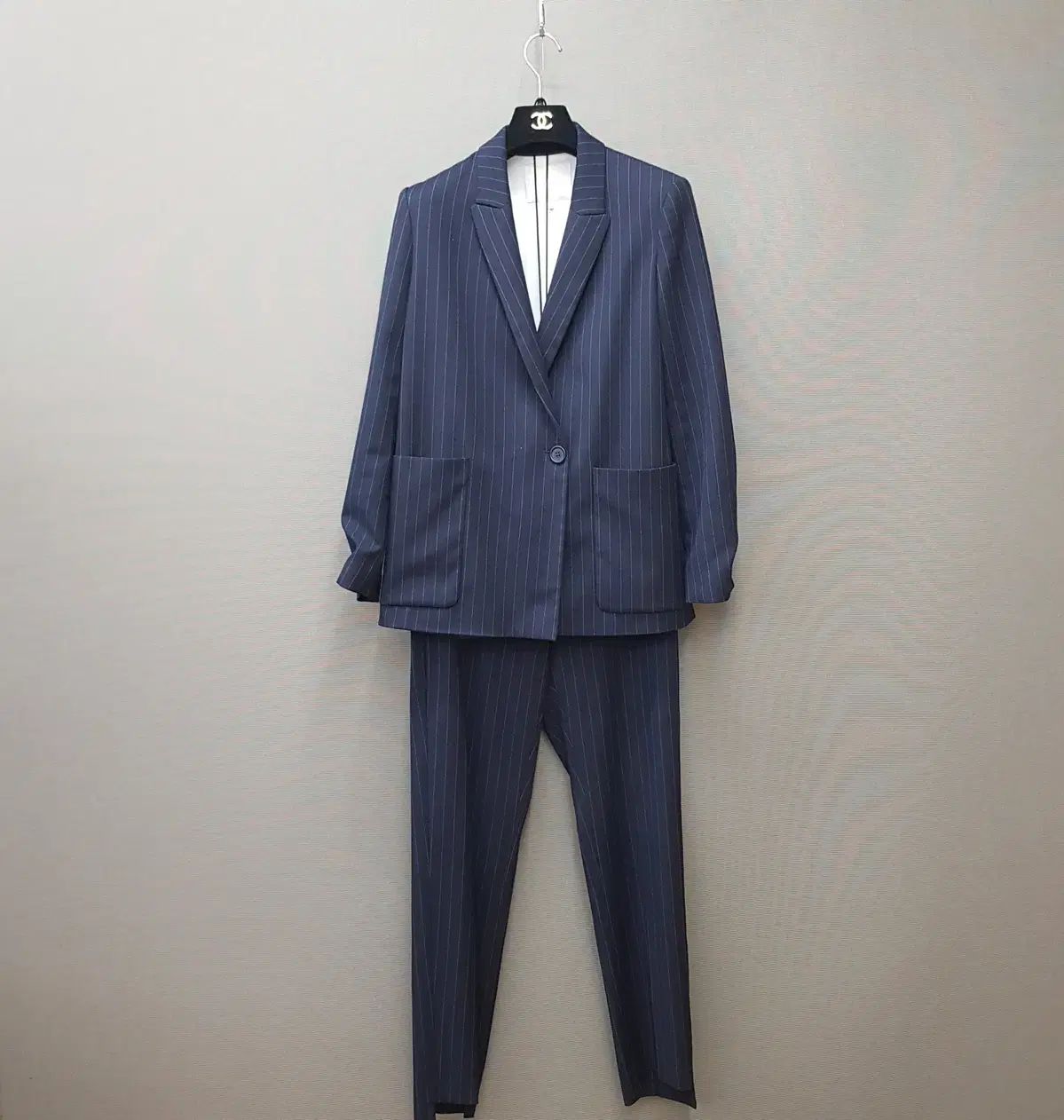 マージュ MAJE ストライプ セットアップ スーツ セット 36サイズ