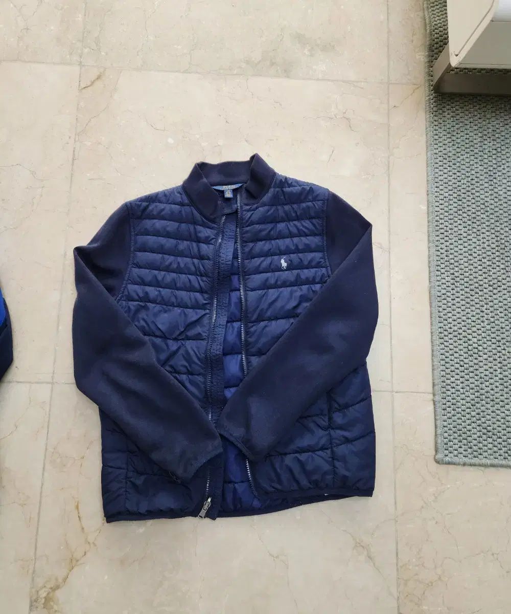ポロ ウィンドブレーカー 軽量ダウン 内外皮 BOYS PLANET ボイプラ L 14-16