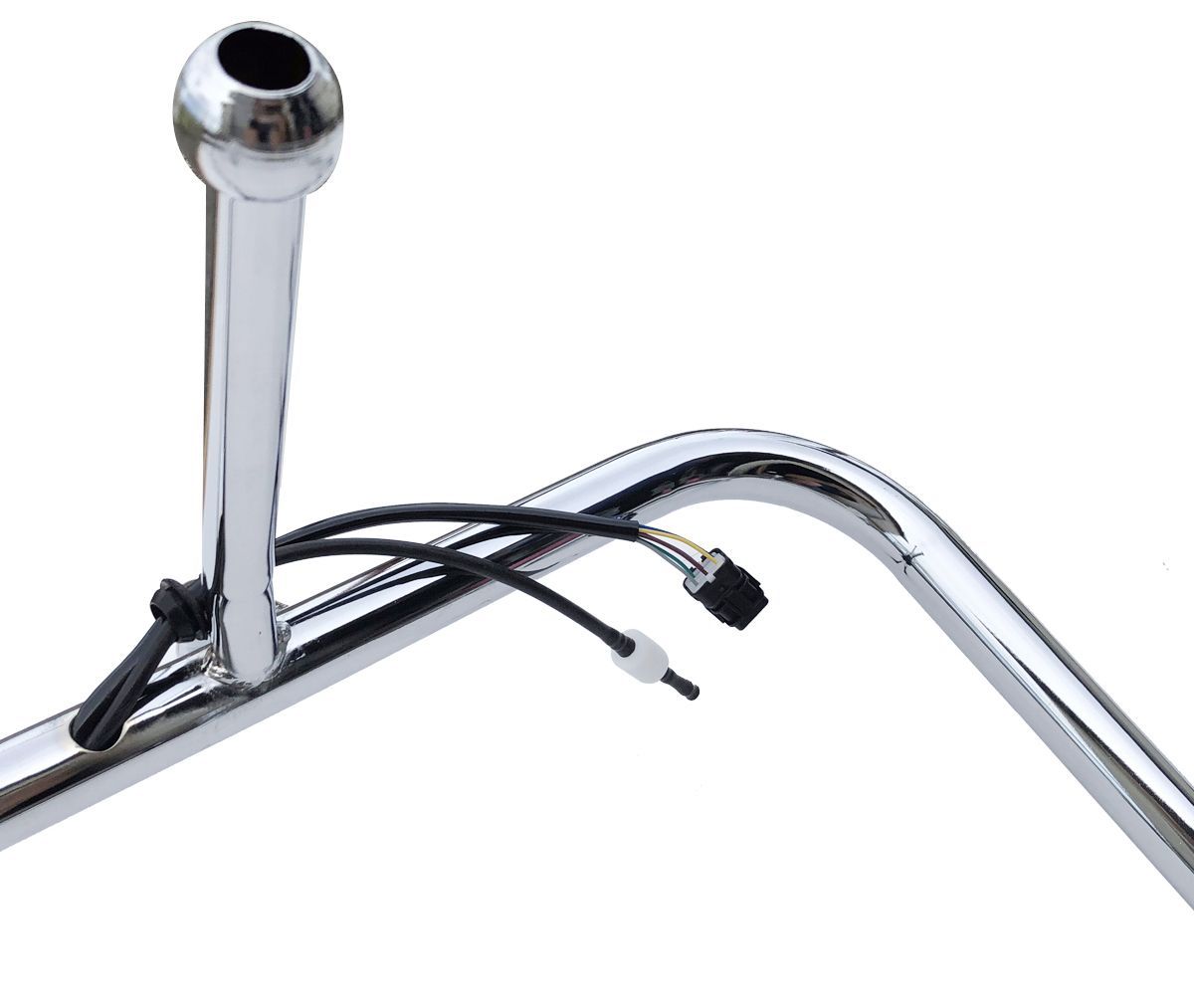 いすゞ 17ファイブスターギガ メッキミラーステー 電動格納ミラー用 左右セット サイドミラーアーム