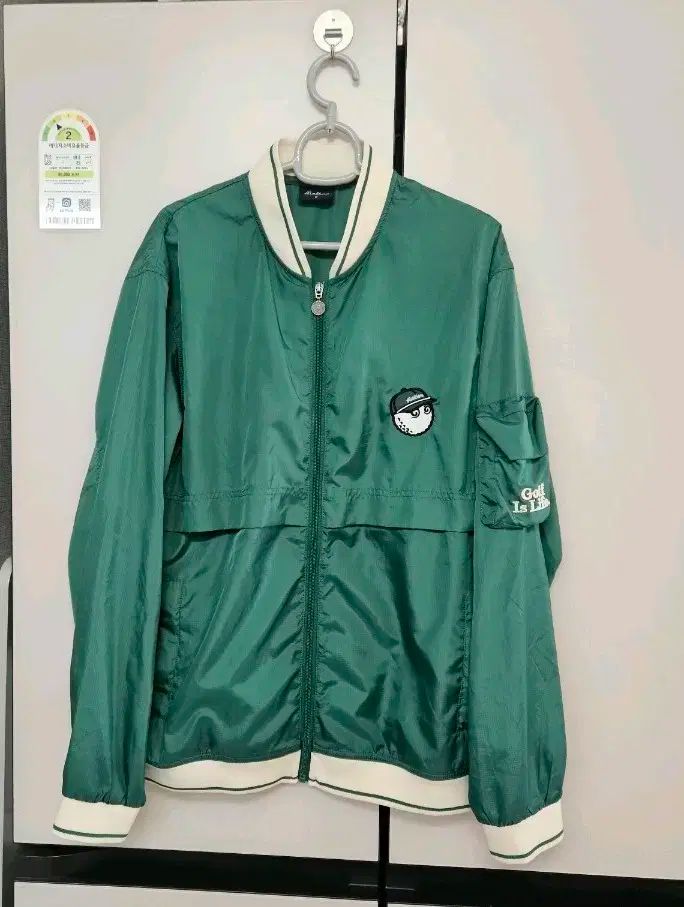 マルボンゴルフ グリーン ウィンドブレーカー サイズ95